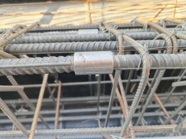 三台隧道专用直螺纹钢筋套筒 盾构钢筋接头